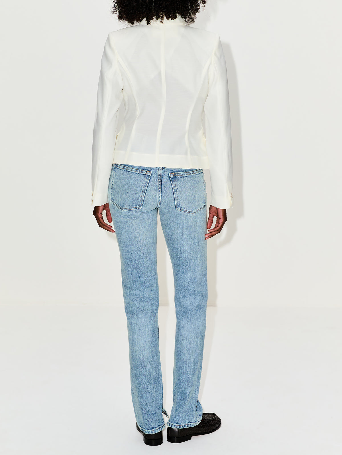 Blair Jacket,RÙADH,WHITE,Image 3