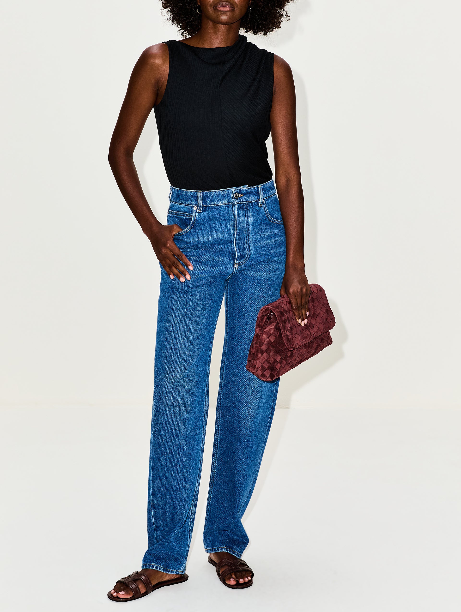 Giorno Crossbody Dustbag | BOTTEGA VENETA | elysewalker