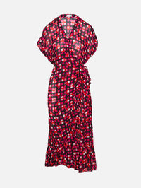 Delfti Dress,DRIES VAN NOTEN,FUSCHIA,Image 1