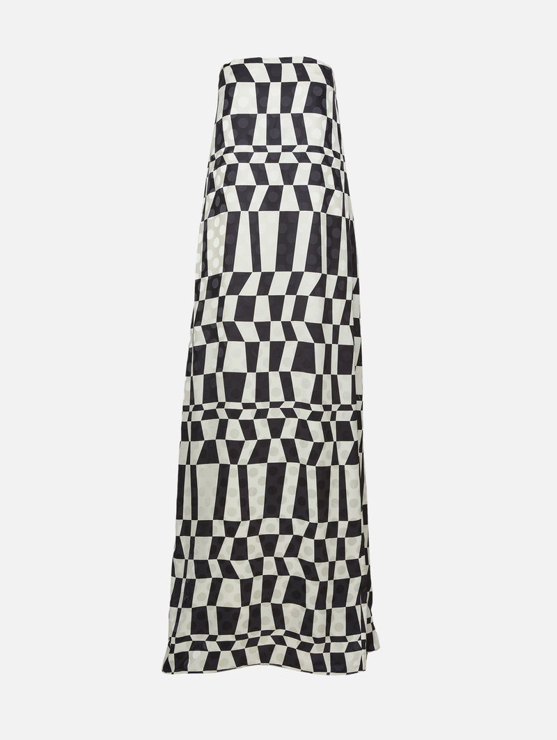 Dries Van Noten Doja Dress in Black & White