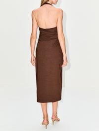Sylvie Dress,A.L.C.,MILK CHOCOLATE,Image 4