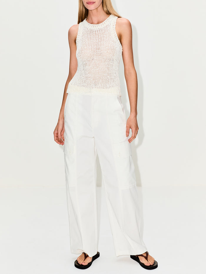 Carter Pant,A.L.C.,IVORY,Image 1