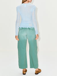 Sheer Cardigan,B SIDES,PALE BLUE,Image 3
