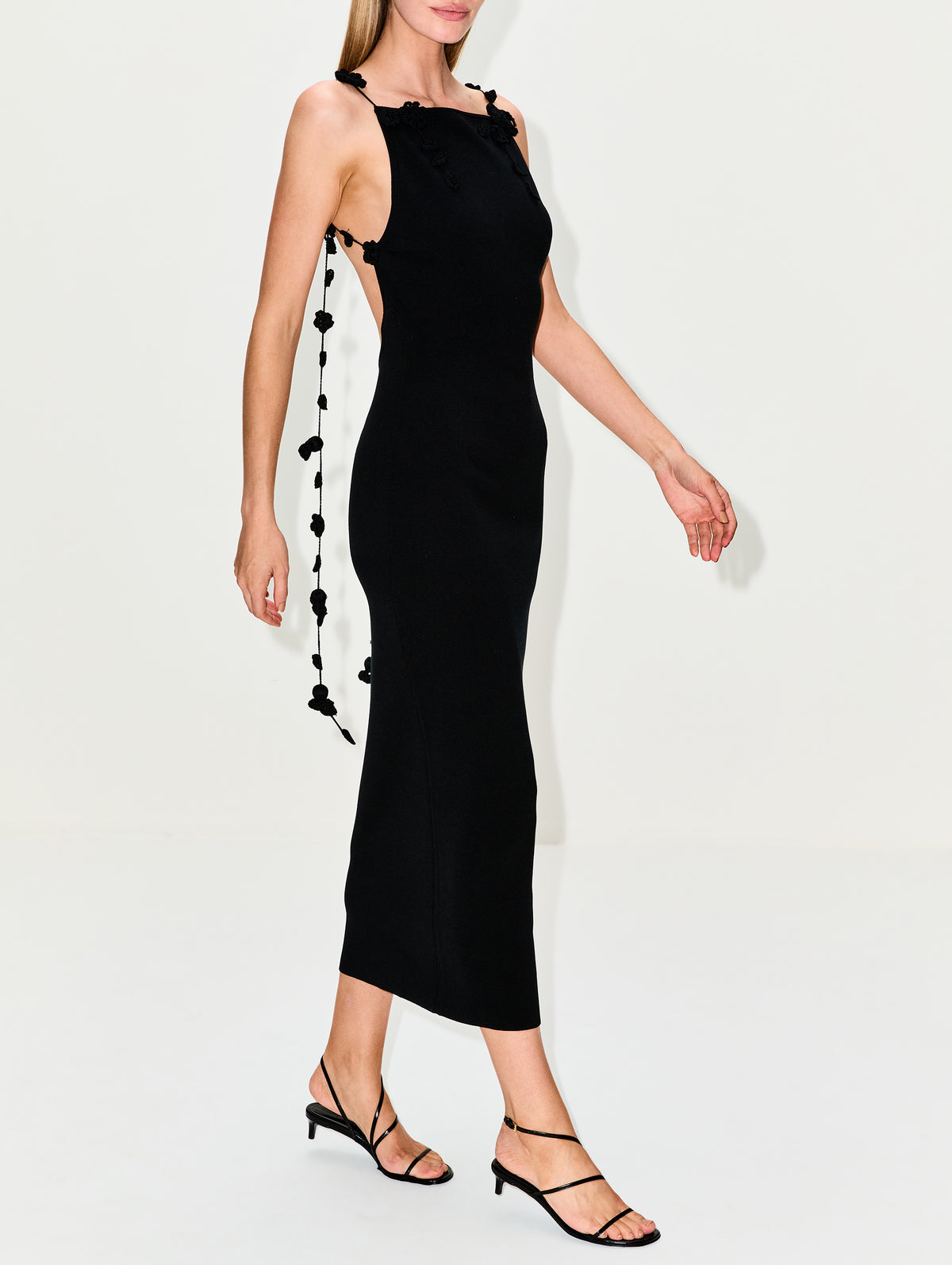 Giuliana Dress,CULT GAIA,BLACK,Image 3