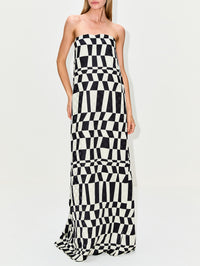 Doja Dress,DRIES VAN NOTEN,BLACK,Image 2