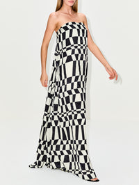 Doja Dress,DRIES VAN NOTEN,BLACK,Image 3