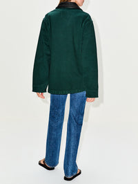 Gabardine Barn Jacket,MIU MIU,BOTTIGLIA,Image 3