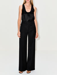 Tuxedo Trouser,SASUPHI,BLACK,Image 2