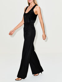 Tuxedo Trouser,SASUPHI,BLACK,Image 3