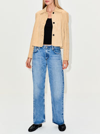 Emy Suede Jacket,ARMA,GRAVEL,Image 2