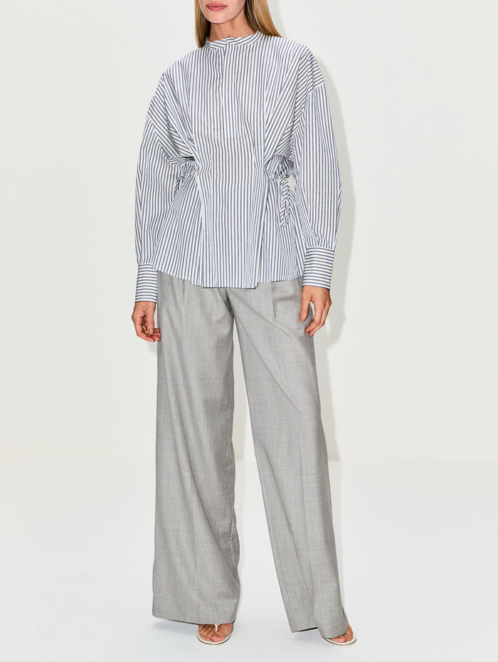 Giulia Shirt,SASUPHI,WHITE NAVY,Image 1