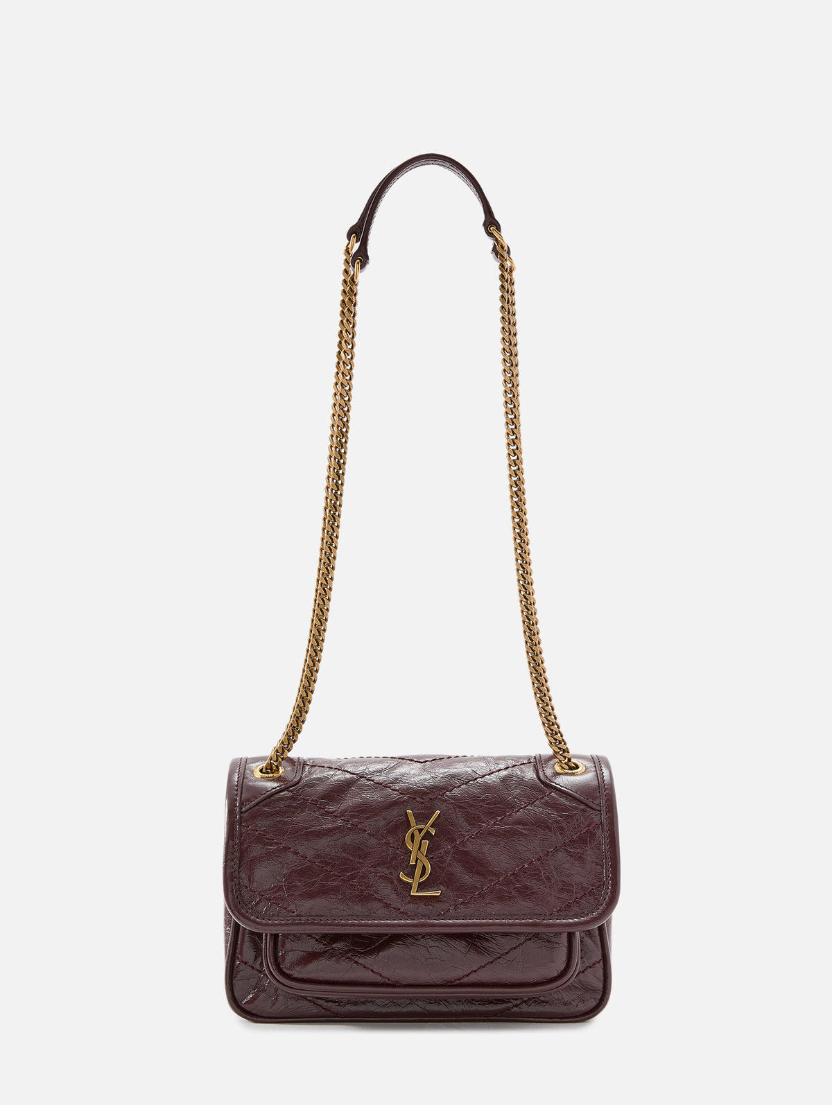 Mini Niki Chain Bag,SAINT LAURENT,ROUGE CABE,Image 1