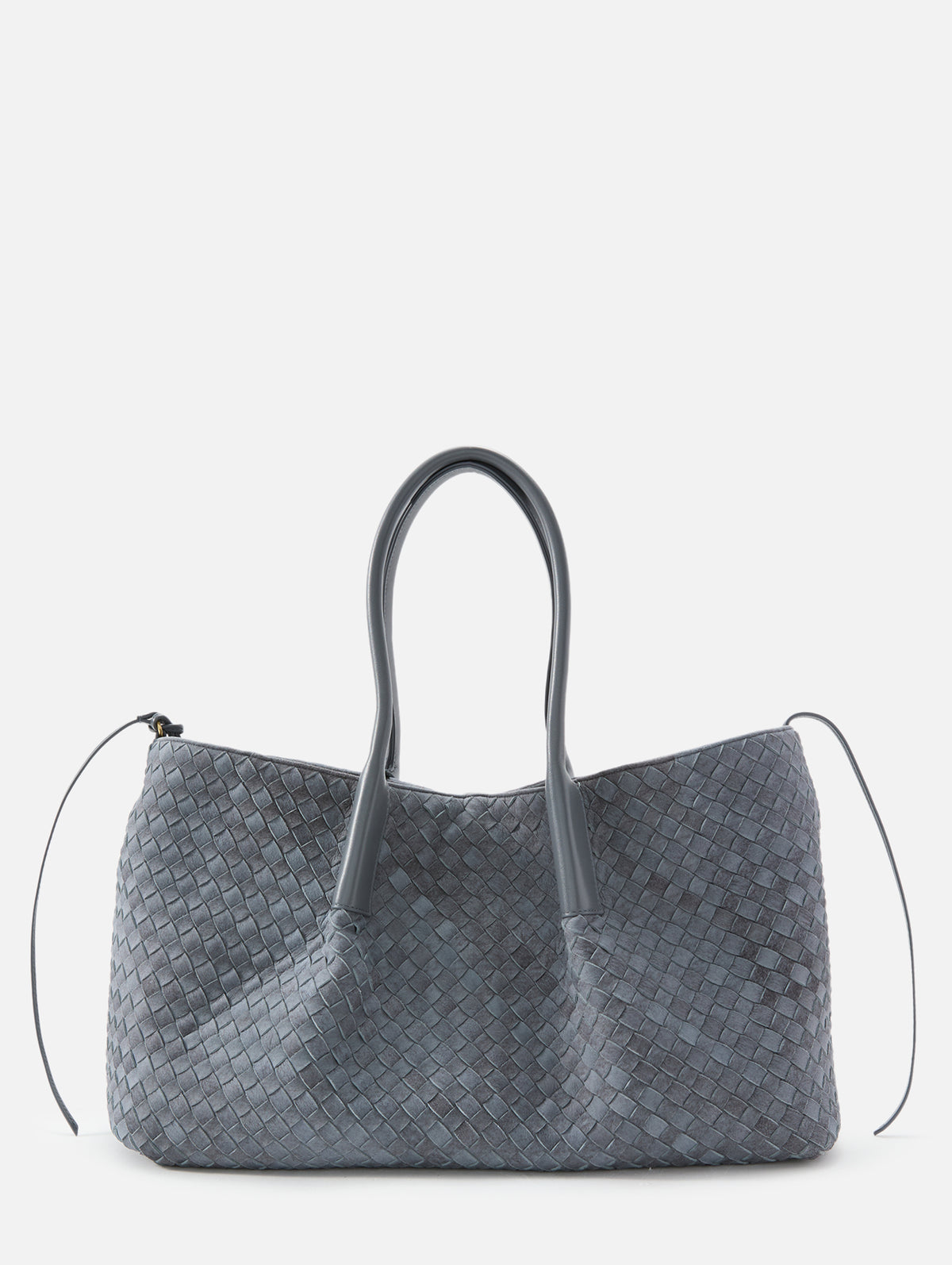 Large Pinoteca Tote,BOTTEGA VENETA,CLOUDY GRAY,Image 2