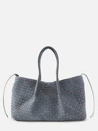 Large Pinoteca Tote,BOTTEGA VENETA,CLOUDY GRAY,Image 2