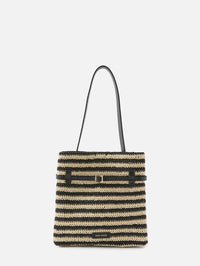 Mini Du Jour Tote,MANU ATELIER,ECRU/BLACK,Image 1