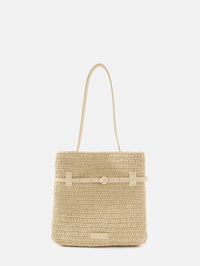 Mini Du Jour Tote,MANU ATELIER,ECRU VANILLA,Image 1