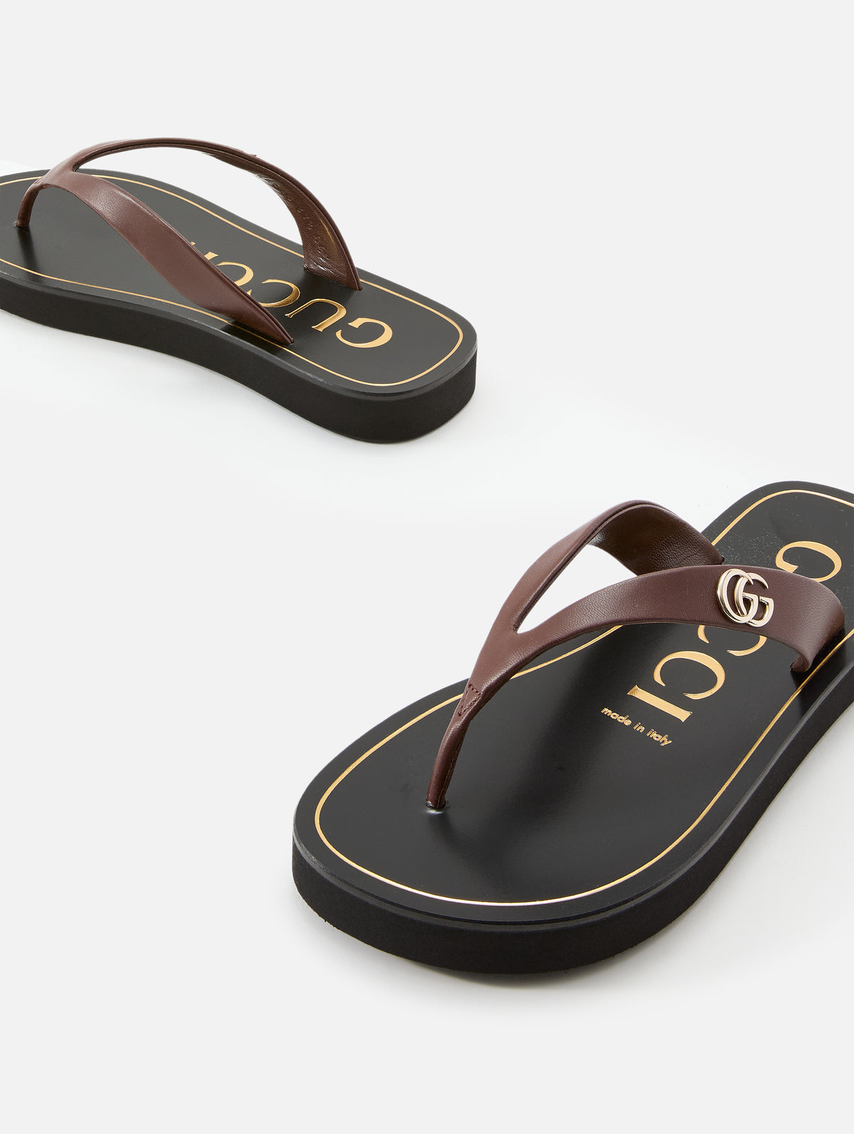 Mila Sandal,GUCCI,MAHOGANY,Image 2