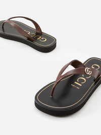 Mila Sandal,GUCCI,MAHOGANY,Image 2