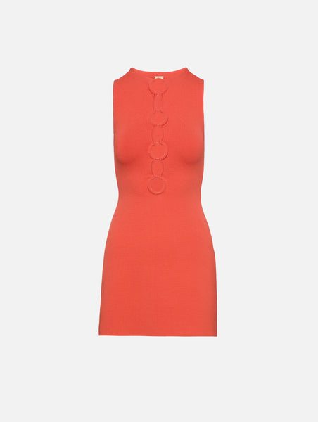 cult gaia orange dress Hartley Knit Dress | CULT GAIA