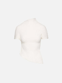 Annemie Knit Top,CULT GAIA,OFF WHITE,Image 1