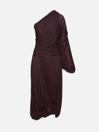 Bagri Dress,PROENZA SCHOULER,AUBERGINE,Image 1
