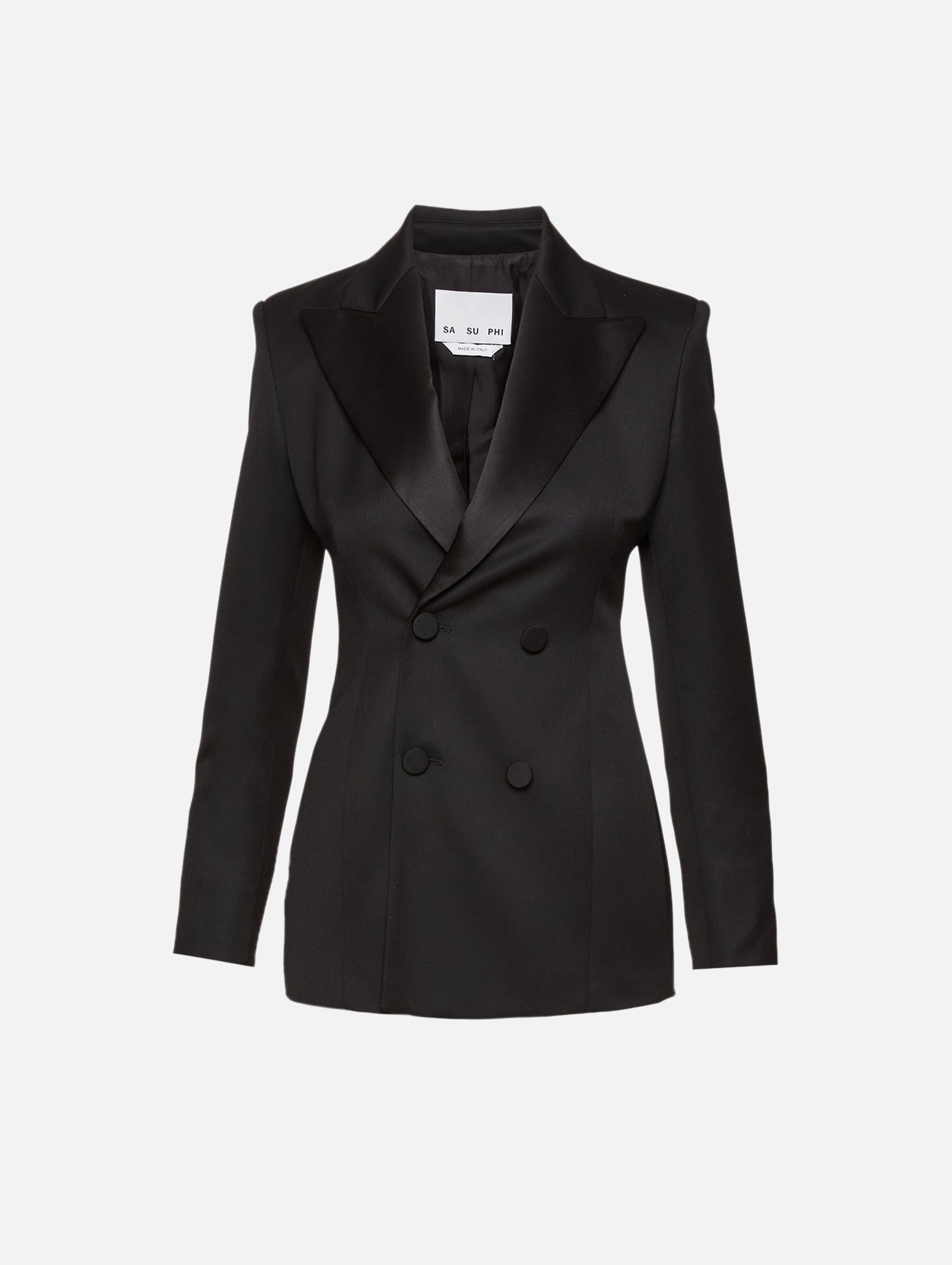 Tuxedo Double Breast Jacket | SASUPHI | elysewalker