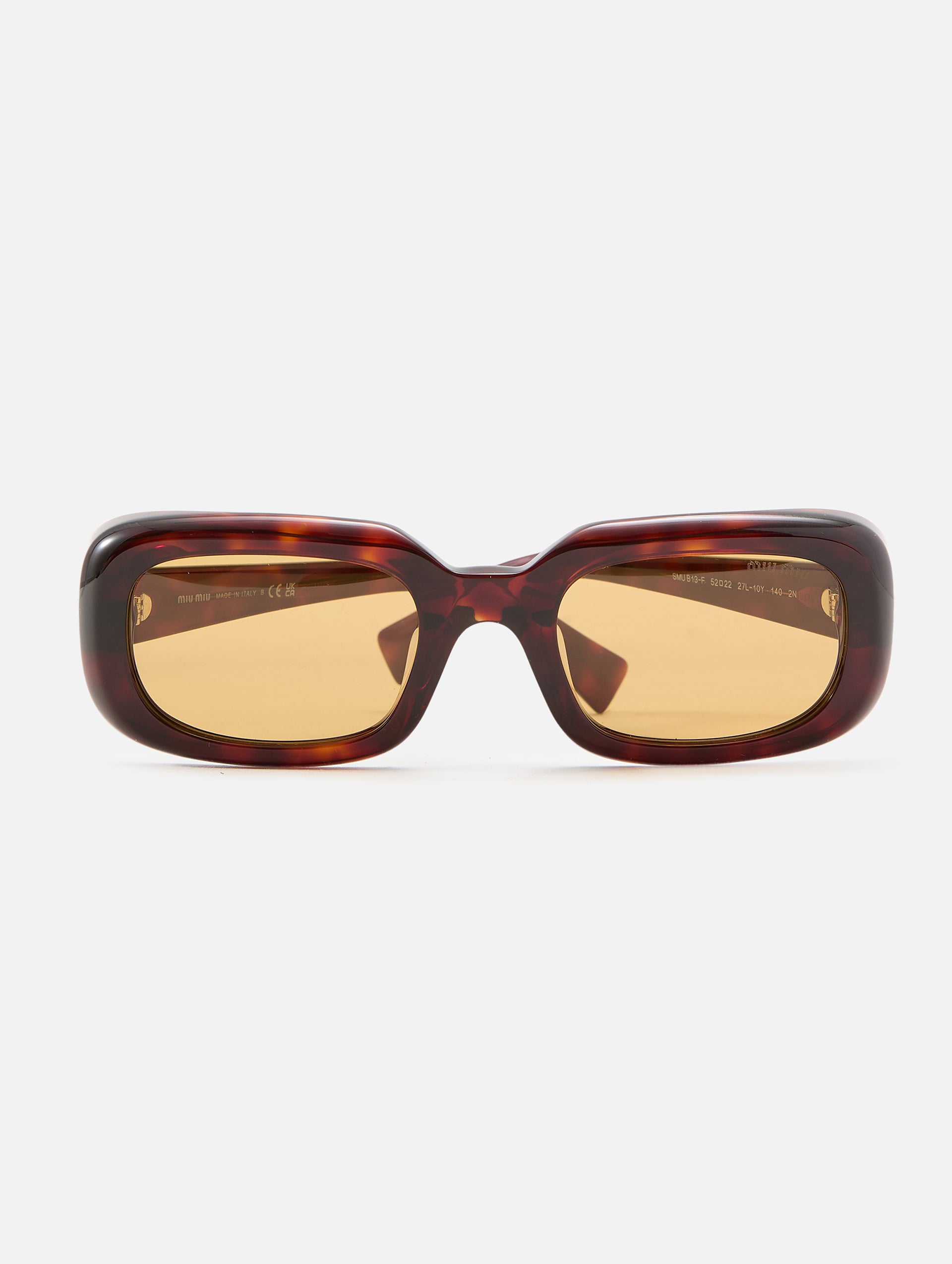 Reverie Square Sunglasses | MIU MIU EYEWEAR | elysewalker