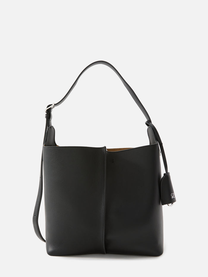 Medium Bilbao Bucket Bag,LOEWE,BLACK,Image 1