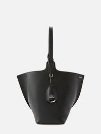 Medium Bilbao Bucket Bag,LOEWE,BLACK,Image 3