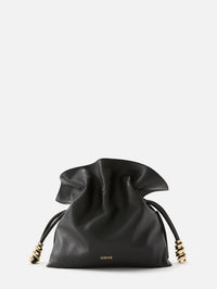 Flamenco Clutch,LOEWE,BLACK,Image 1