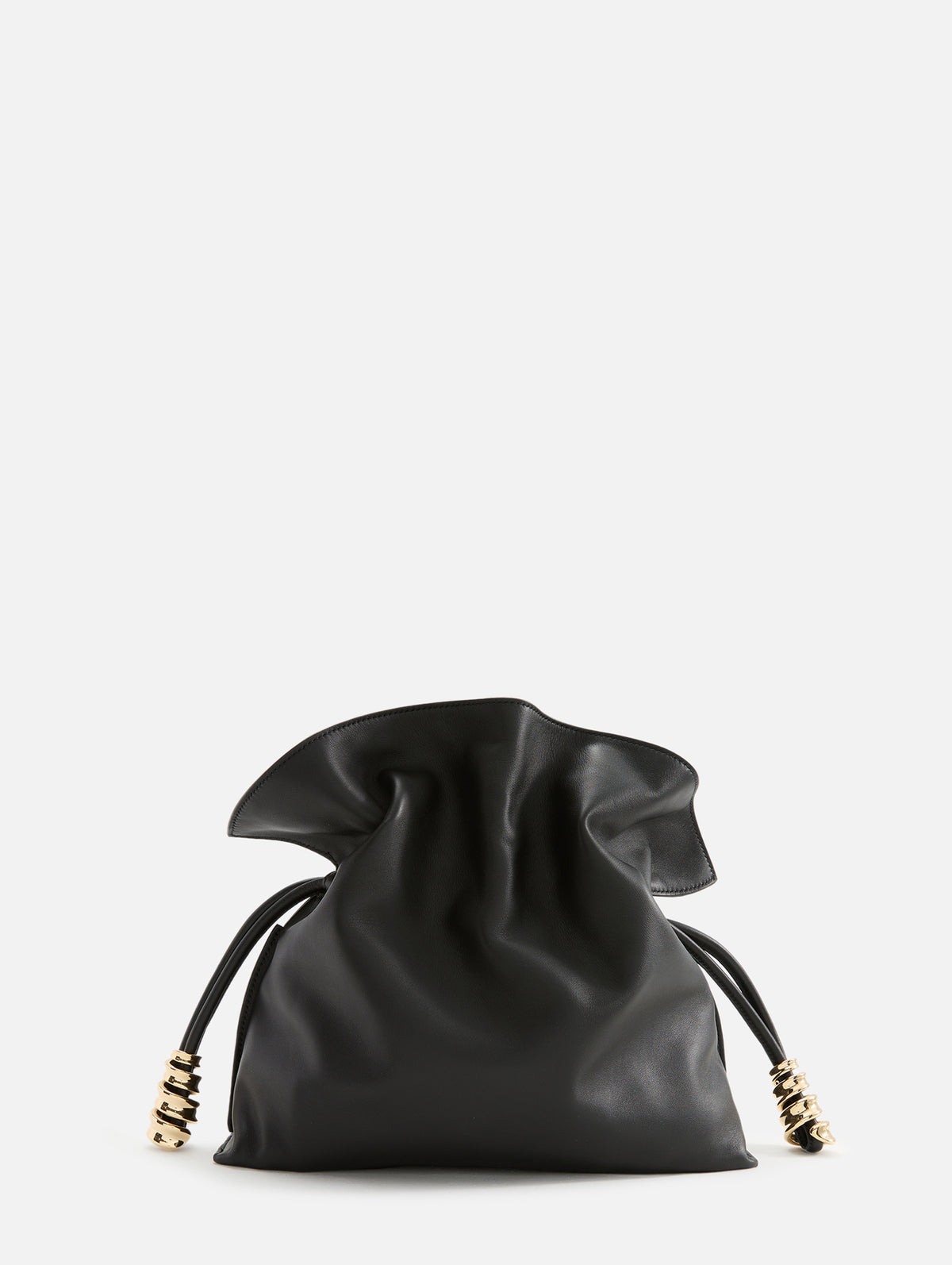 Flamenco Clutch,LOEWE,BLACK,Image 3