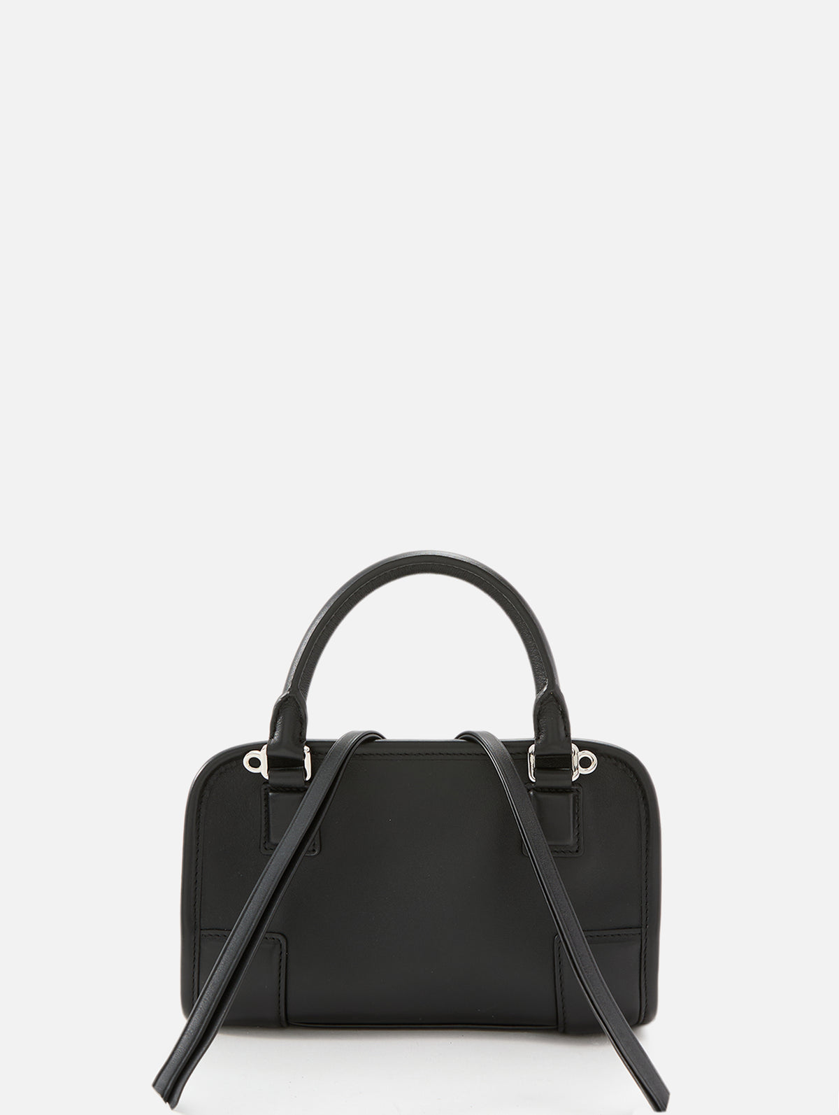 Amazona Mini Tote,LOEWE,BLACK,Image 3