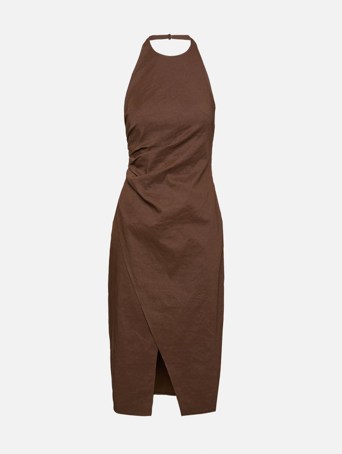 Sylvie Dress,A.L.C.,MILK CHOCOLATE,Image 1