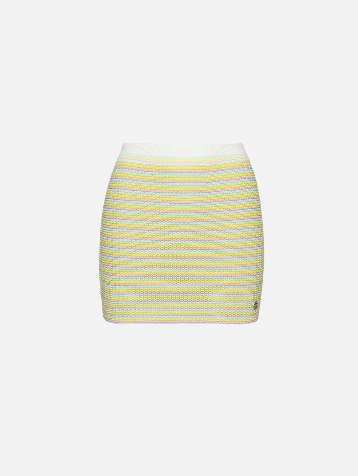 Bourgeois Stripe Skirt,CASABLANCA,MULTI,Image 1