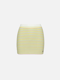 Bourgeois Stripe Skirt,CASABLANCA,MULTI,Image 1