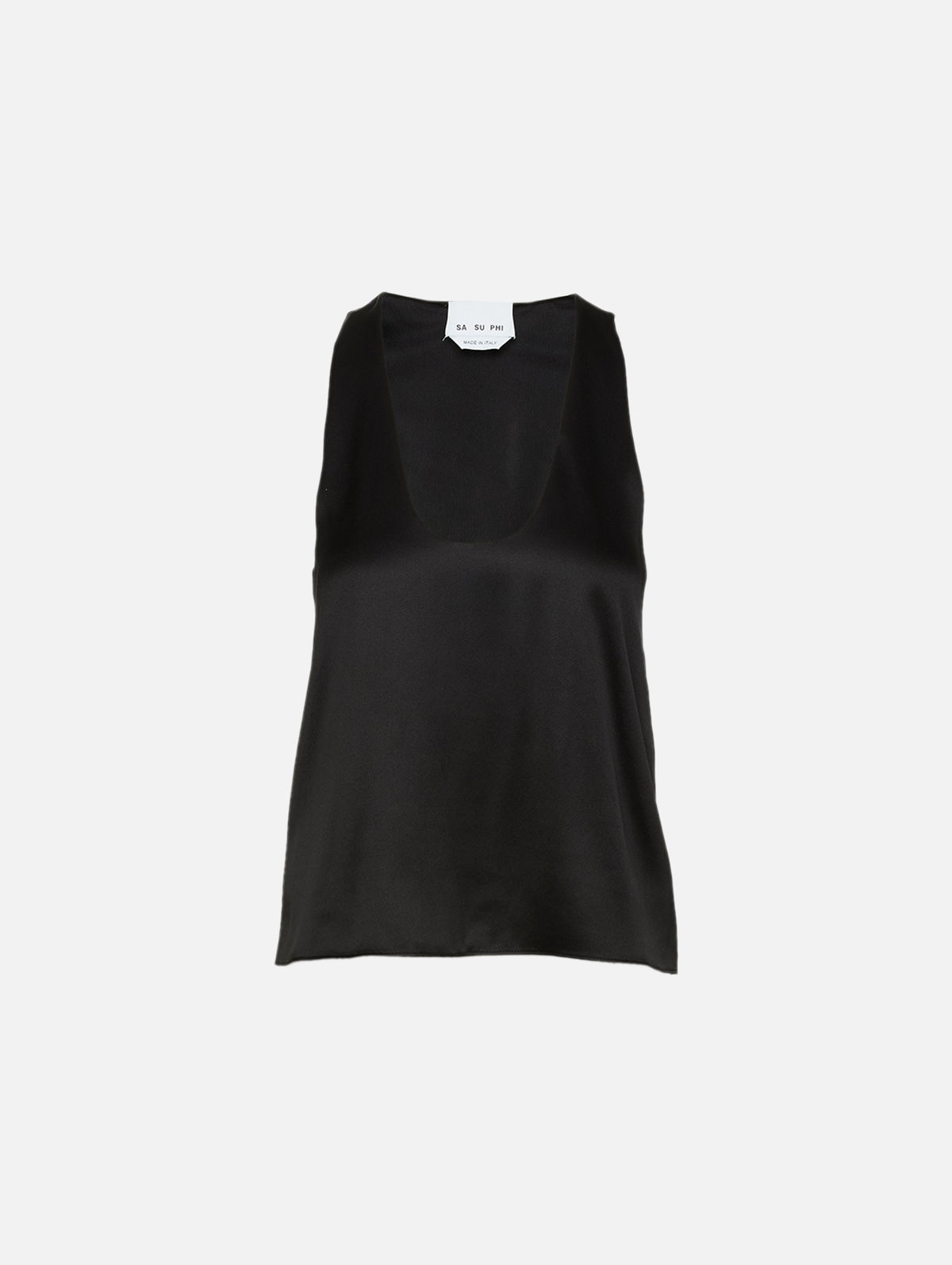 Tank Top,SASUPHI,BLACK,Image 1