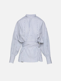Giulia Shirt,SASUPHI,WHITE NAVY,Image 1