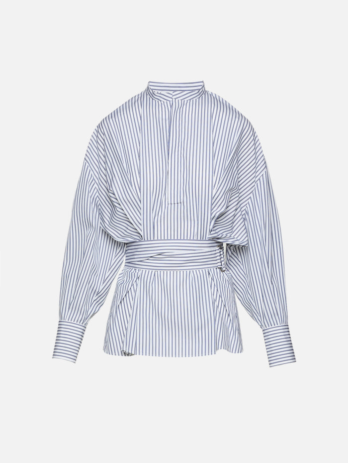 Giulia Shirt,SASUPHI,WHITE NAVY,Image 1
