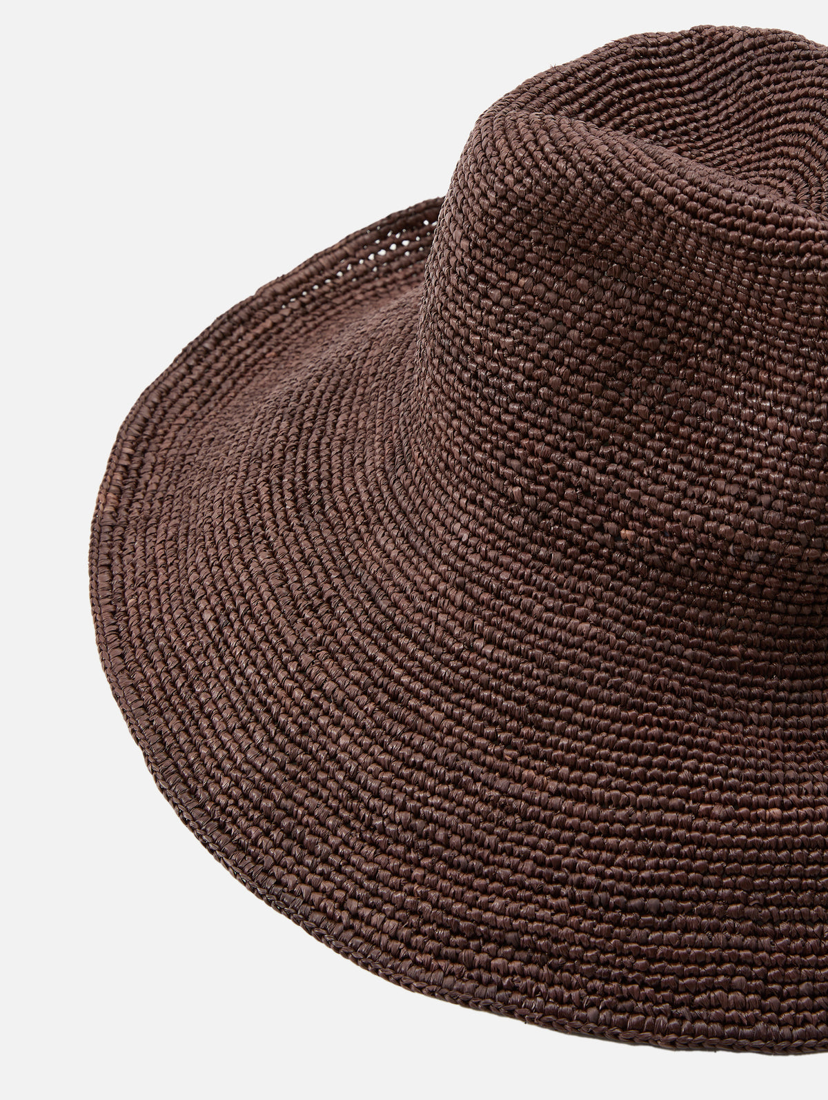 Waverly Wide Brim Hat,JANESSA LEONE,CHOCOLATE,Image 4