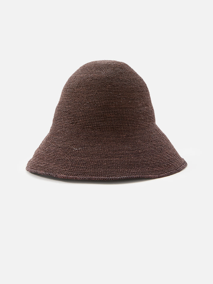 Teagan Hat,JANESSA LEONE,CHOCOLATE,Image 1