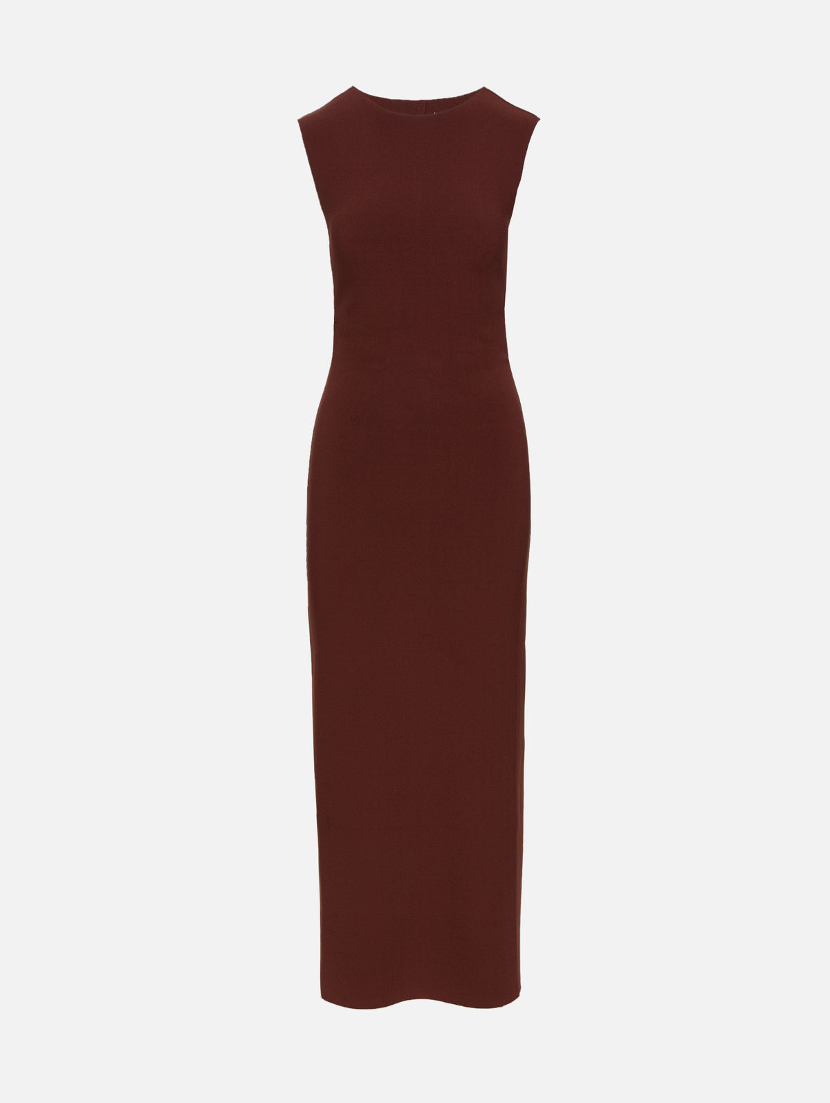 Drape Dress,BIRROT,BRICK,Image 1