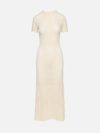 Pallay Dress,ESCVDO,IVORY,Image 1