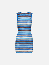 Nevado Mini Dress,ESCVDO,IVORY MULTI,Image 2