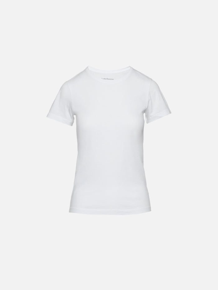 Crew Neck Tee,ANOTHER TOMORROW,WHITE,Image 1