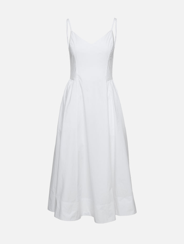 Bardot Dress,XÍRENA,WHITE,Image 1