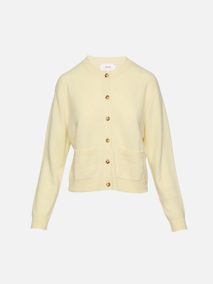 Lillian Cardigan,XÍRENA,BUTTER YELLOW,Image 1