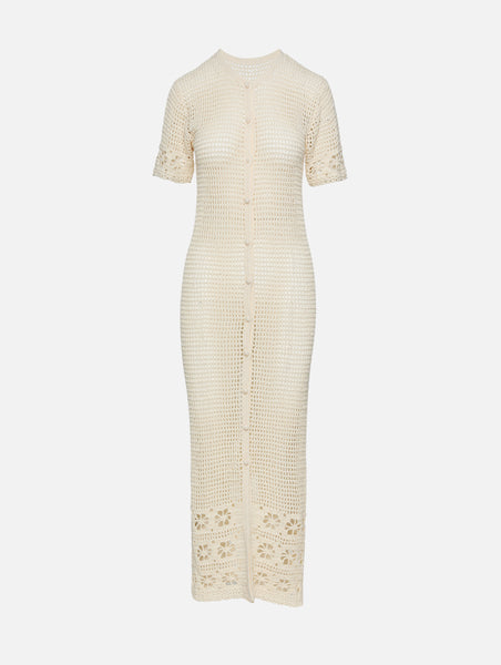 TERRY PUESTO | Women's | Poolside Maxi Dress | CREAM Beach RTW