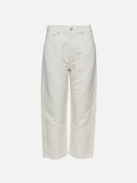 X Boyfriend 5 Pocket Pant,R13,WHITE W/ BLACK STRIPE,Image 1