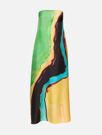 Aura Silk Strapless Dress,CHRISTOPHER ESBER,VALENCIA MULTICOLOR,Image 1