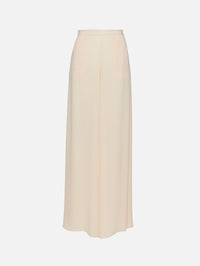 Georgette Wide Leg Pant,LAPOINTE,ECRU,Image 1